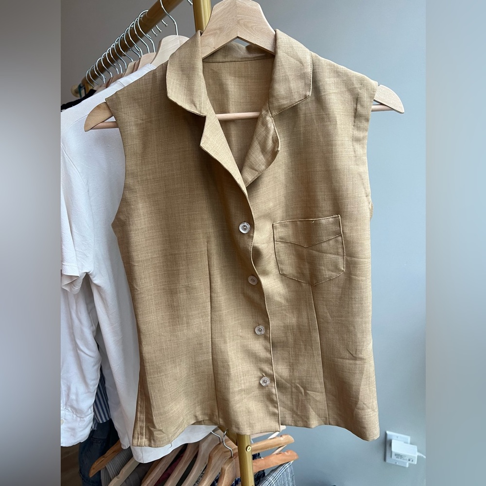 European Tan Vest